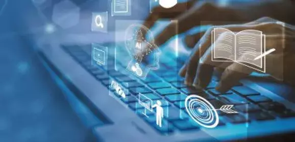 Online education and training to develop new skills and knowledge.
